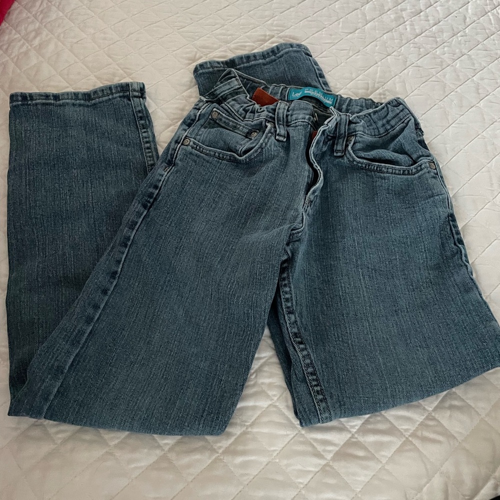 Boys Lee premium straight size 12 slim jeans